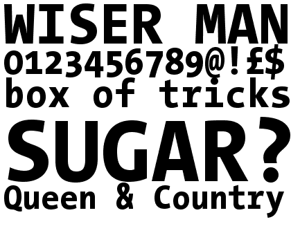 TheSans Mono Semi Condensed ExtraBold