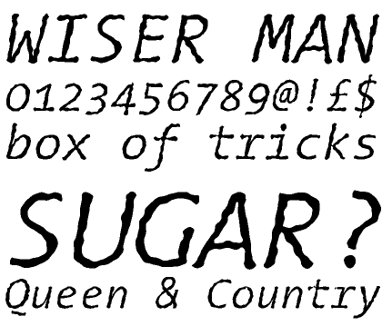 TheSans Typewriter Italic