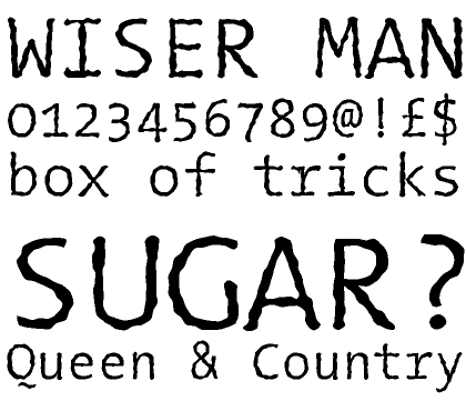 TheSans Typewriter Plain