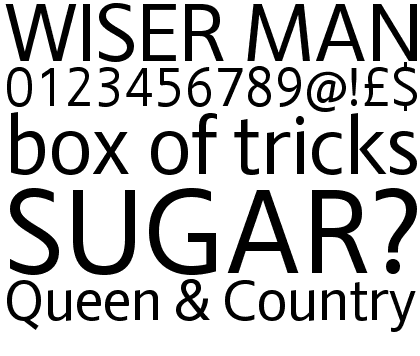 Tooting Sans Regular