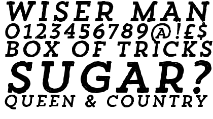 Trend Hand Made Slab One Italic