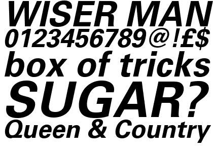 Univers&reg; Pro 65 Bold Oblique