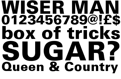 Univers&reg; Pro 75 Black