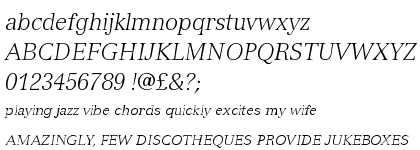 Versailles&trade; 46 Light Italic