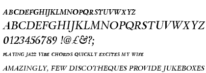 Winthorpe Italic SC