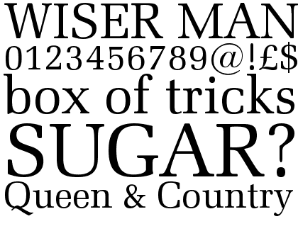 Zapf Elliptical 711 Roman