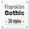ITC Franklin Gothic Complete Family Pack